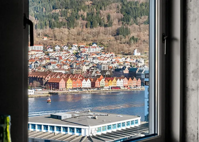 アパート Nordnes - Amazing View Of Bryggen! ベルゲン